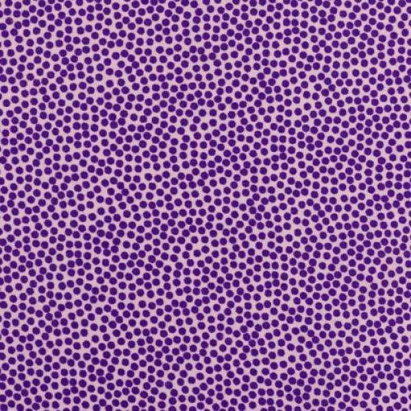 Baumwolle Dotty Violett/Flieder by Swafing